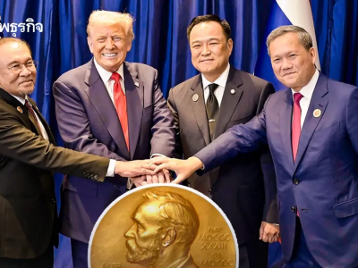 美国总统特朗普对成功调停泰柬冲突感到高兴