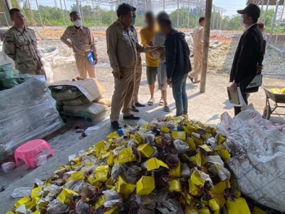 泰国一中资工厂涉嫌非法焚烧电子垃圾被查