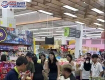 震惊曼谷：超市上演惊魂抢劫 持正义“泰国侠客”勇擒窃贼！神速出手成全网焦点