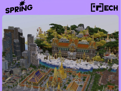 泰国队一举夺下《我的世界》全球建造赛第二名！