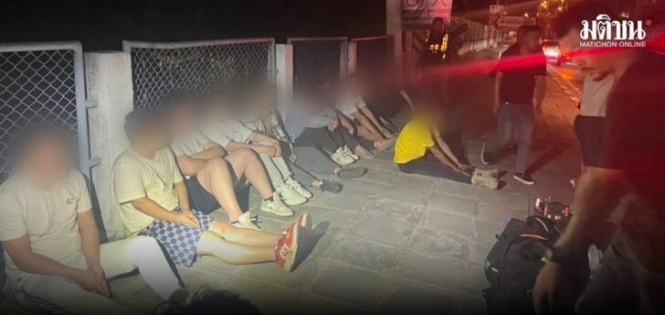 14名中国籍偷渡嫌犯在泰落网