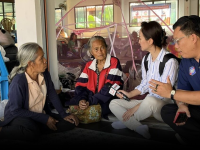 深入前线！中央广播电视总台在泰军协助下直击泰柬边境现状