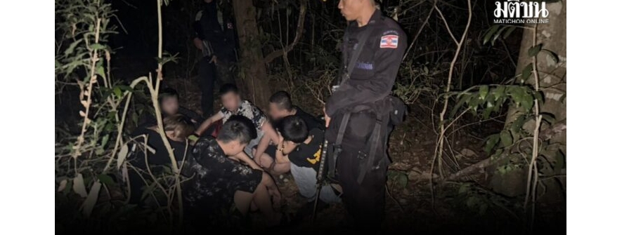 6名中国籍电诈分子偷渡泰国落网