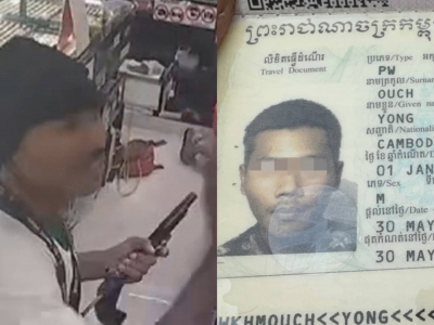 全力追捕！柬埔寨男子独闯泰国金店抢劫