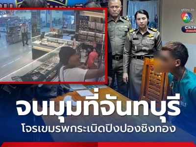 不到24小时！泰警抓获柬埔寨籍金店劫匪