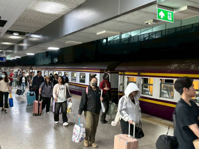 10天94.8万人次！新年假期泰国铁路出行火爆