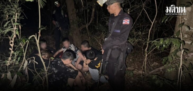 6名中国籍电诈分子偷渡泰国落网