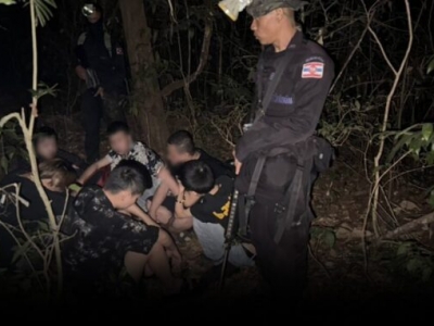 6名中国籍电诈分子偷渡泰国落网