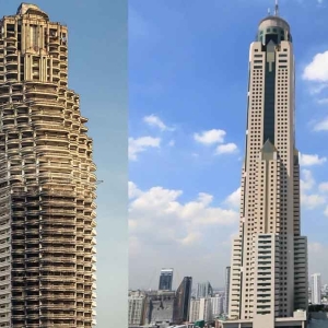 曼谷在建大楼倒塌，三座“元老”大厦屹立不倒，引发广泛热议！