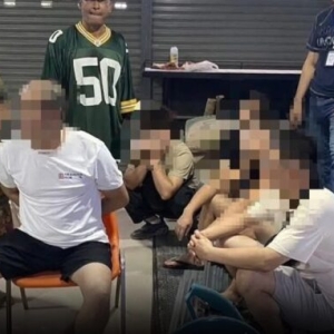 十余名非法中国工人在泰被捕
