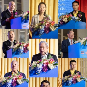 第五届全球集美校友联谊大会暨第二十三届集美学校泰国校友会就职典礼在泰国曼谷举行