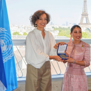 泰国公主获联合国教科文组织文化勋章