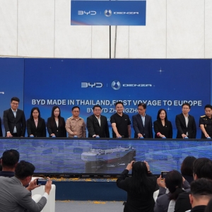 比亚迪“郑州号”首航，泰国产DOLPHIN驶入欧洲市场