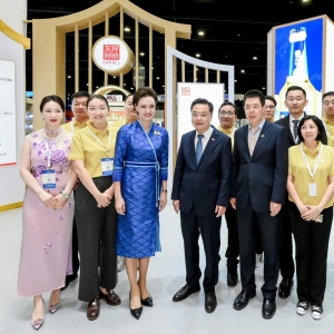 华润集团参展中泰建交50周年纪念活动暨首届泰中合作博览会