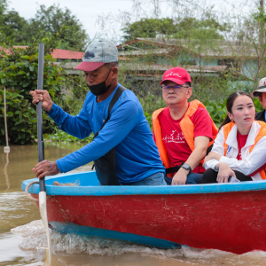 泰国前总理佩通坦将赴北部视察洪灾区，强调为泰党将人民利益置于政治之上