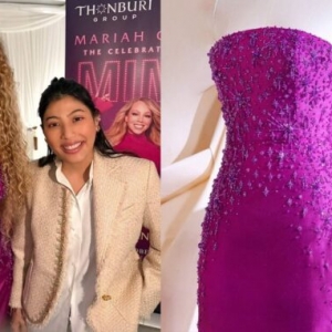 泰国公主为流行天后玛丽亚·凯莉量身定制礼服！演唱会压轴造型惊艳全场