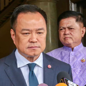 阿努廷推进废除与柬埔寨边界谅解备忘录公投事宜，强调“绝不允许泰国处于不利地位”