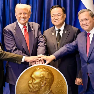 美国总统特朗普对成功调停泰柬冲突感到高兴