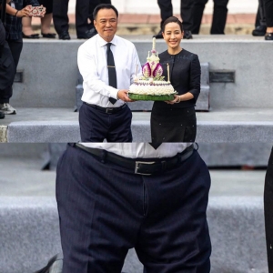 泰国总理阿努廷面对“裤链风波”幽默回应：不会有东西跑出来